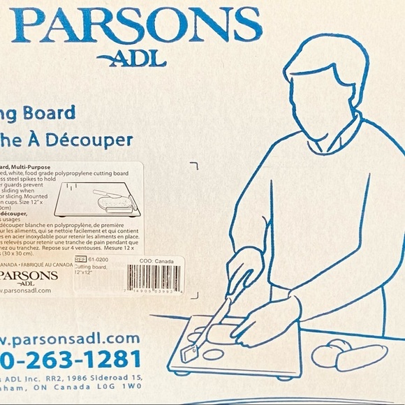 👨🏻🦼➡️Helping 🙌 🧅CuttingBoard🥖w/SSProngs+Raised Edges- 4 Disabled Friends - Picture 14 of 16